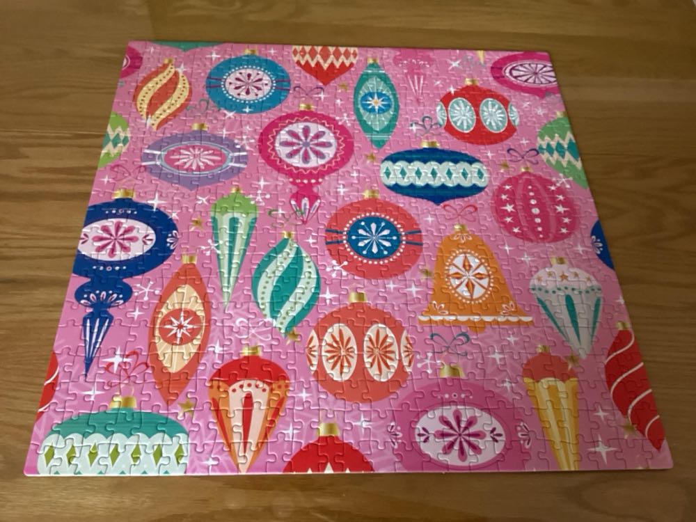 All the Joy Ornaments - Pink Sky puzzle collectible [Barcode 191205585260] - Main Image 3