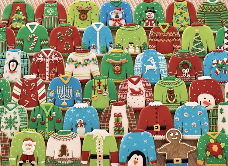 Ugly Christmas Sweater - Cobble Hill puzzle collectible - Main Image 1