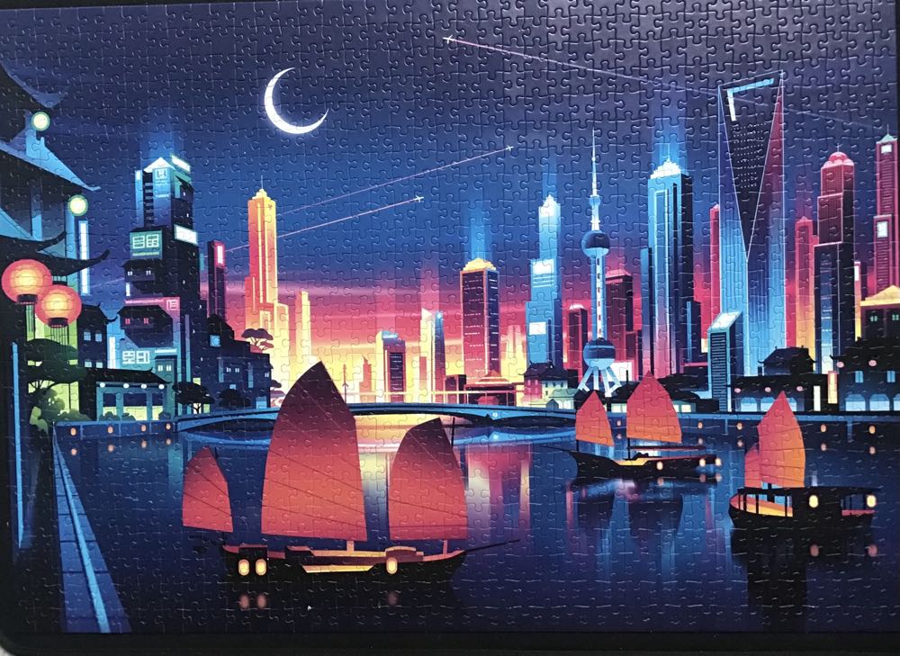 Skyline - Cloudberries puzzle collectible [Barcode 5060602330214] - Main Image 2