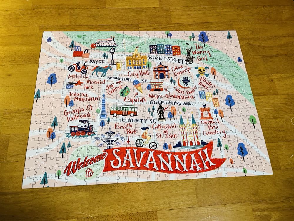 Welcome To Savannah  puzzle collectible [Barcode 764169010637] - Main Image 2