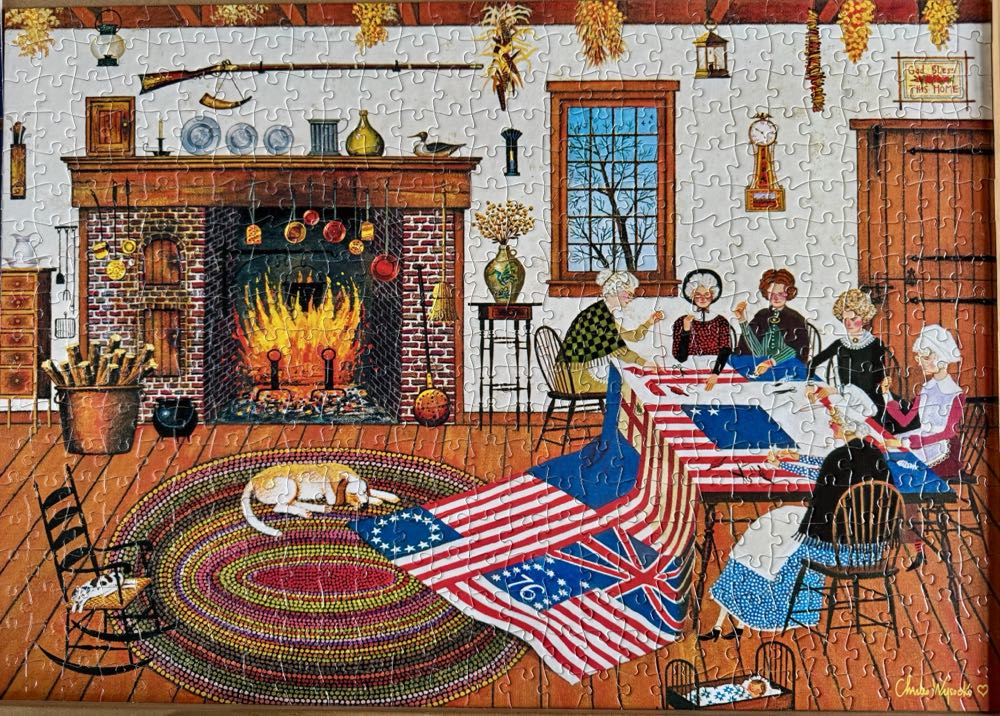 Quilt Makers -  #109 Traded - Buffalo puzzle collectible - Main Image 2