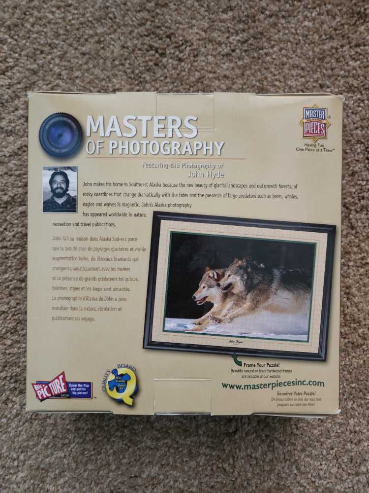 THE CHASE - MASTERS OF PHOTOGRAPHY  puzzle collectible - Main Image 2