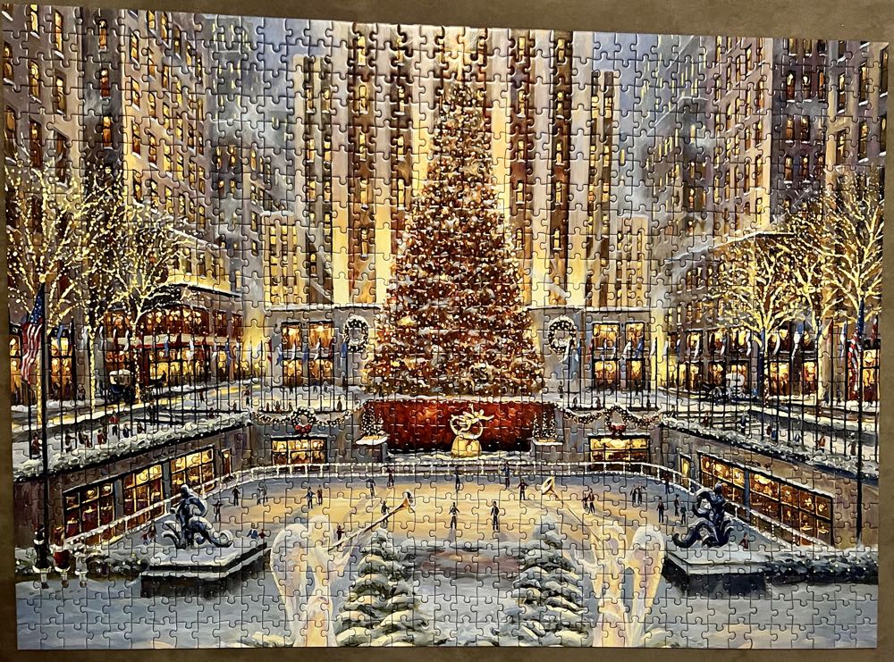 Rockefeller Christmas Eve  puzzle collectible - Main Image 2