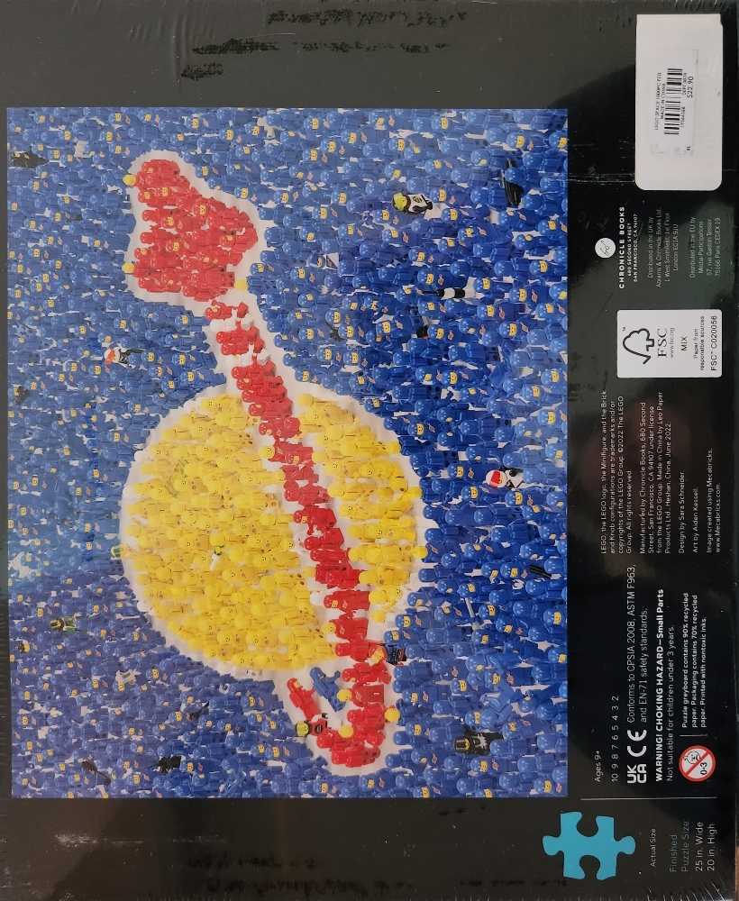 Minifigure Space Mission Lego Ideas Puzzle  - lego ideas puzzle collectible [Barcode 19566368] - Main Image 2