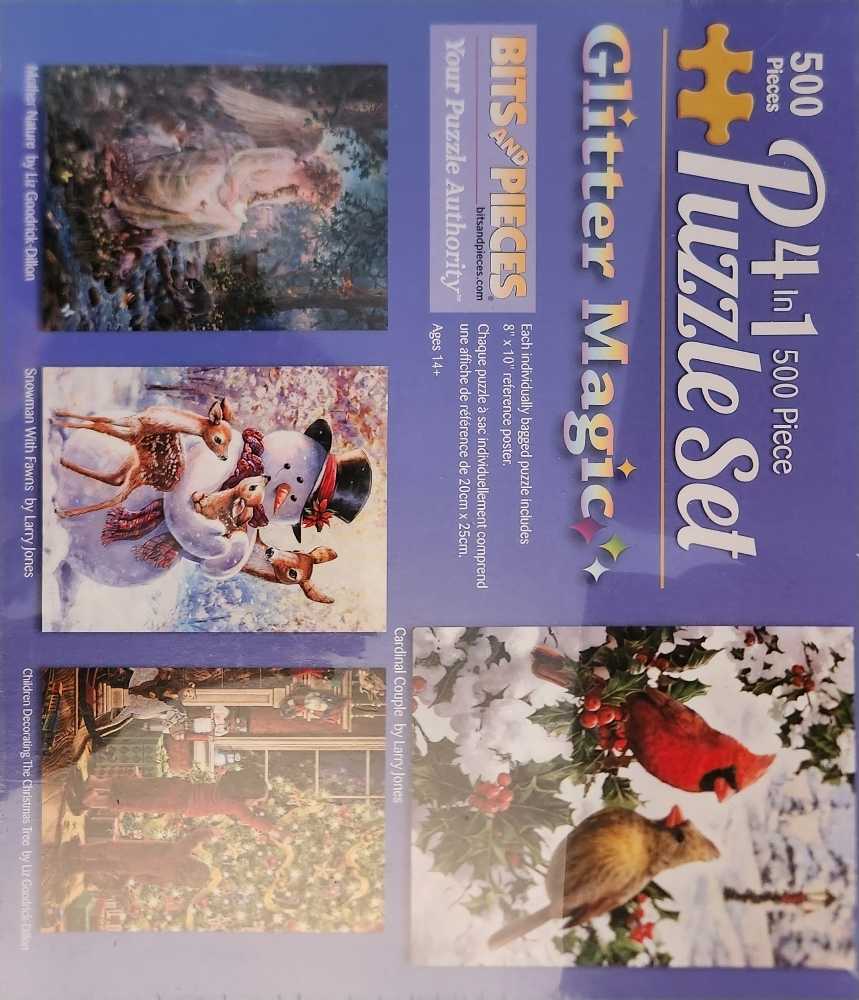 Glitter Magic - Bits And Pieces puzzle collectible [Barcode 192949067425] - Main Image 2