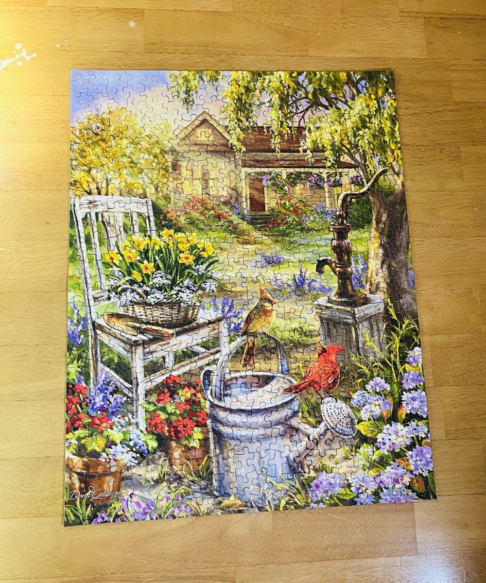 Spring Song - Springbok puzzle collectible [Barcode 091683016334] - Main Image 2