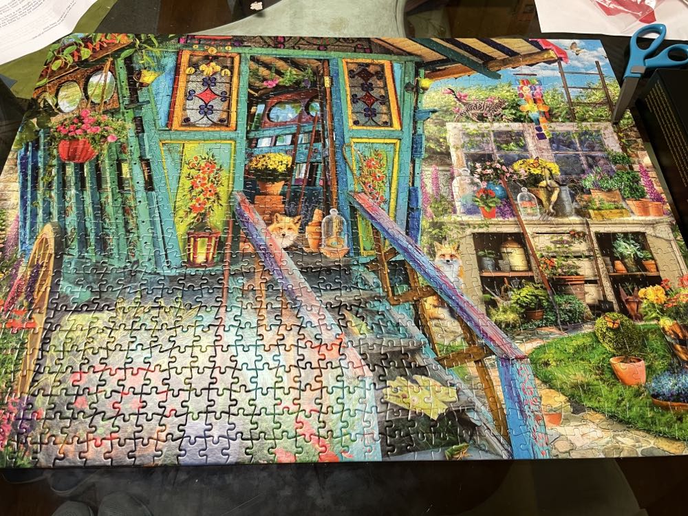 The Potting Shed - Buffalo puzzle collectible [Barcode 079346127337] - Main Image 3