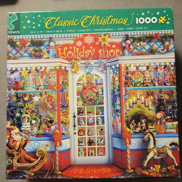 Classic Christmas  - Ceaco puzzle collectible [Barcode 9781940271361] - Main Image 1