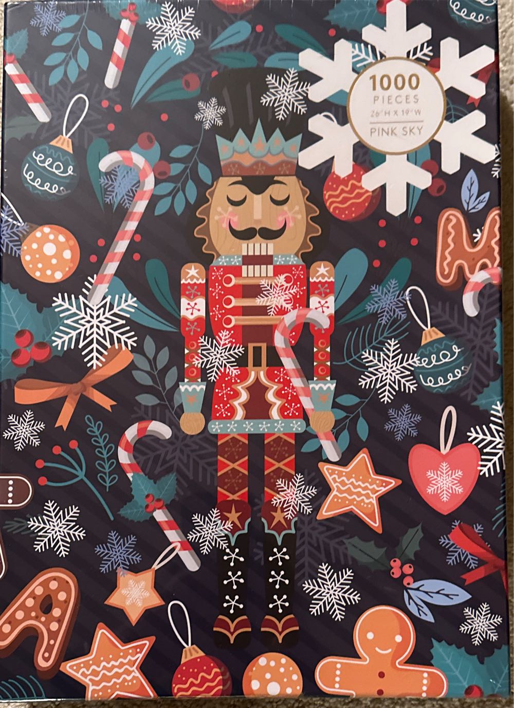 Unexpected Snowfall Cottage Kitchen View