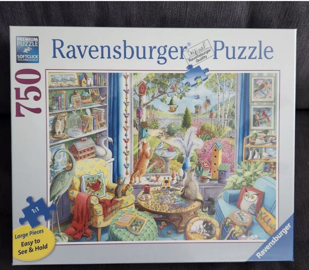 The Bird Watchers - Ravensburger puzzle collectible [Barcode 4005556173280] - Main Image 2