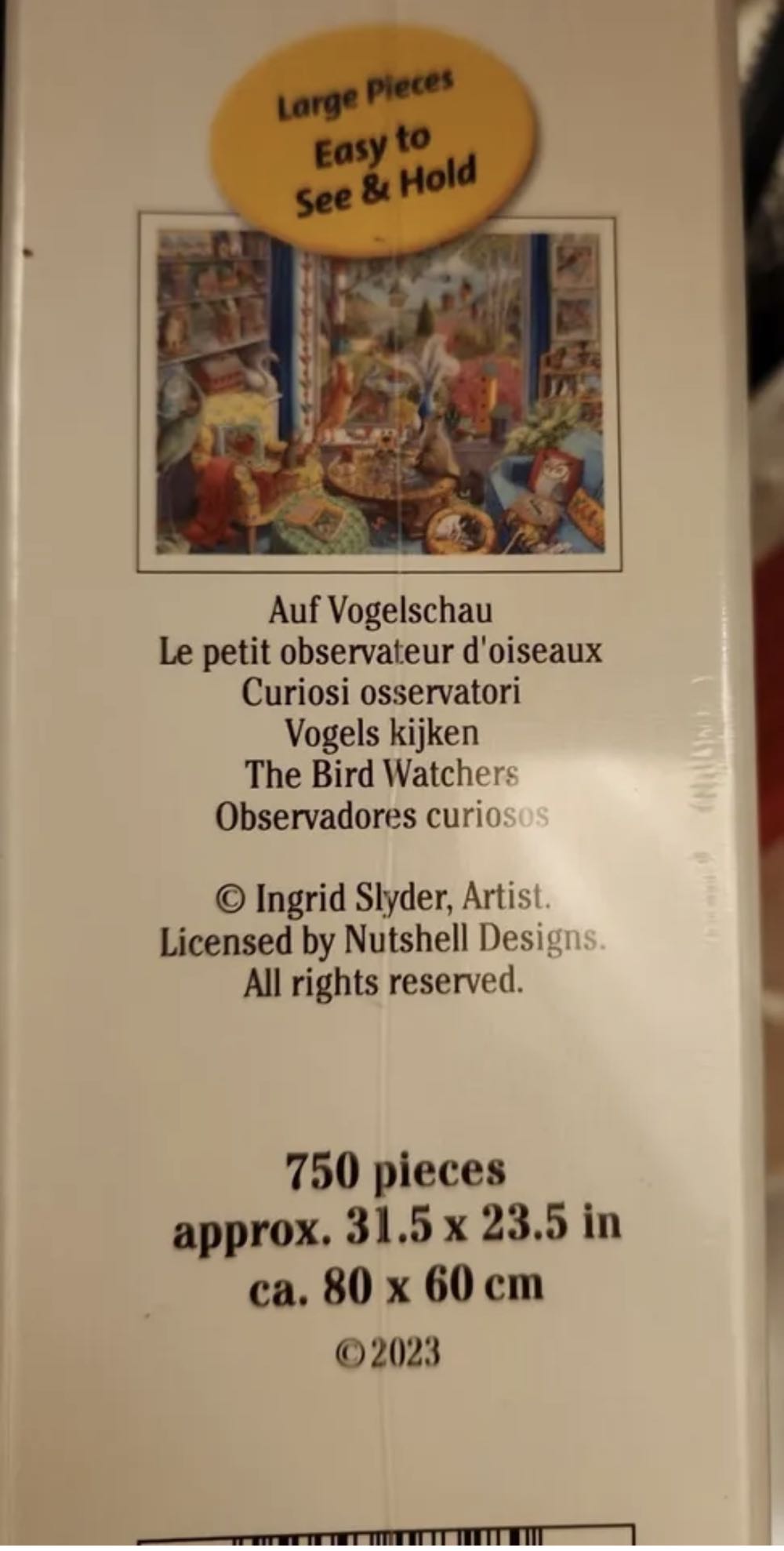 The Bird Watchers - Ravensburger puzzle collectible [Barcode 4005556173280] - Main Image 3