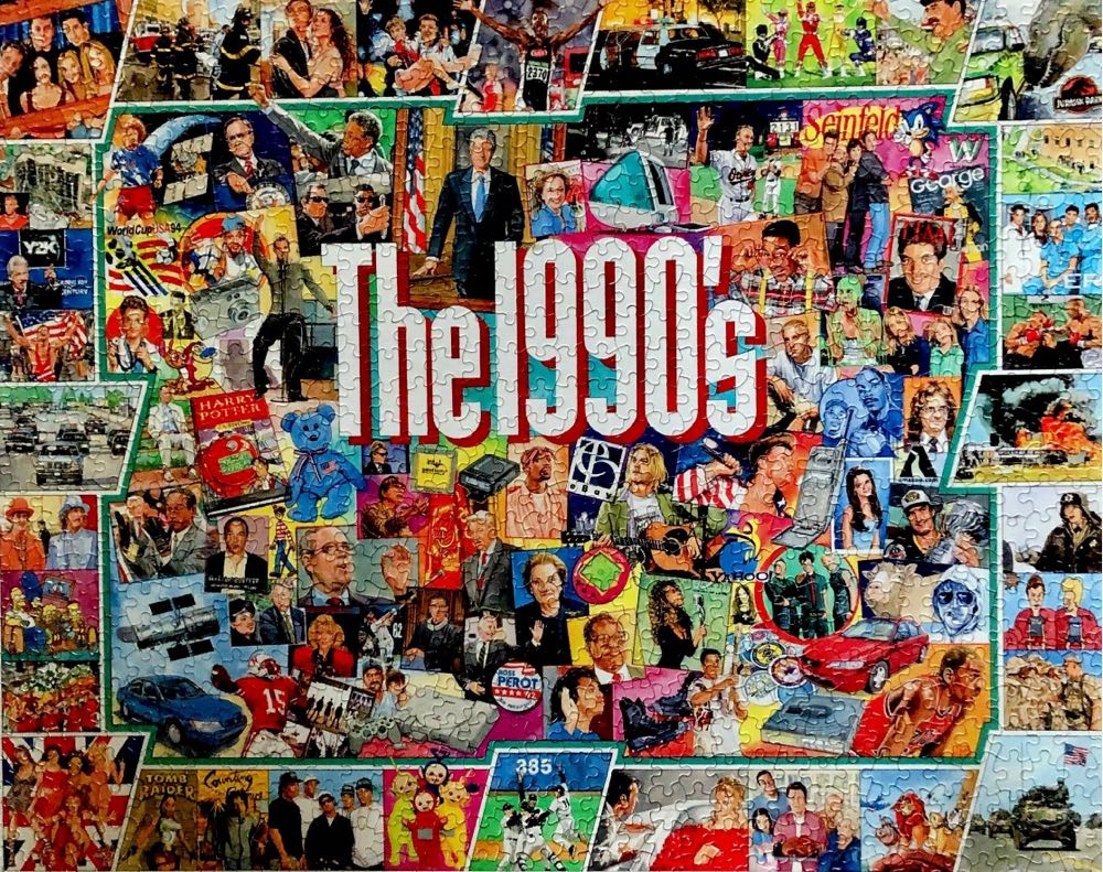 The 1990’s - White Mountain Puzzles, Inc. puzzle collectible - Main Image 2