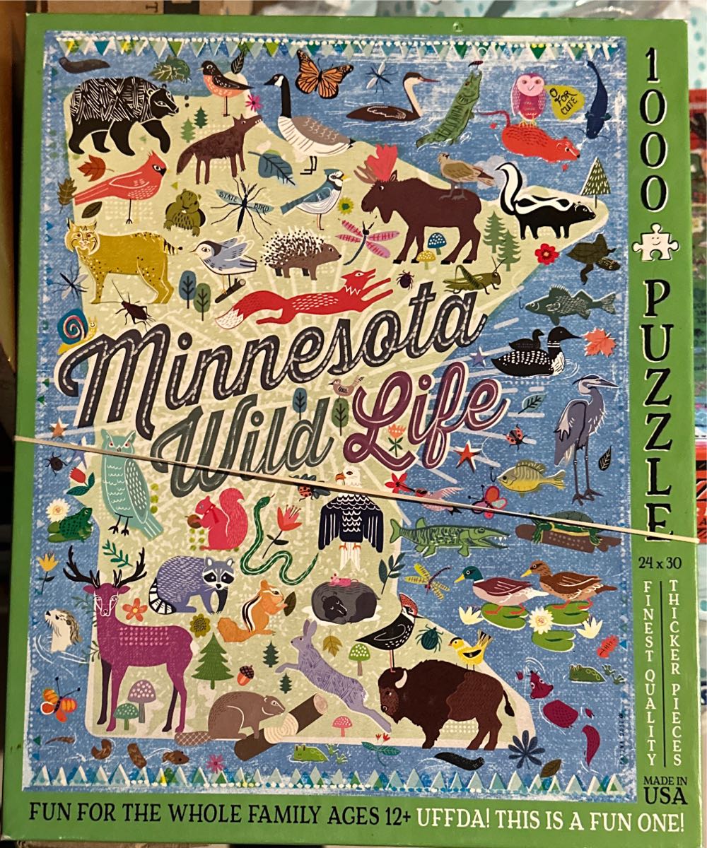 Minnesota Wild - White Mountain Puzzles, Inc. puzzle collectible - Main Image 1