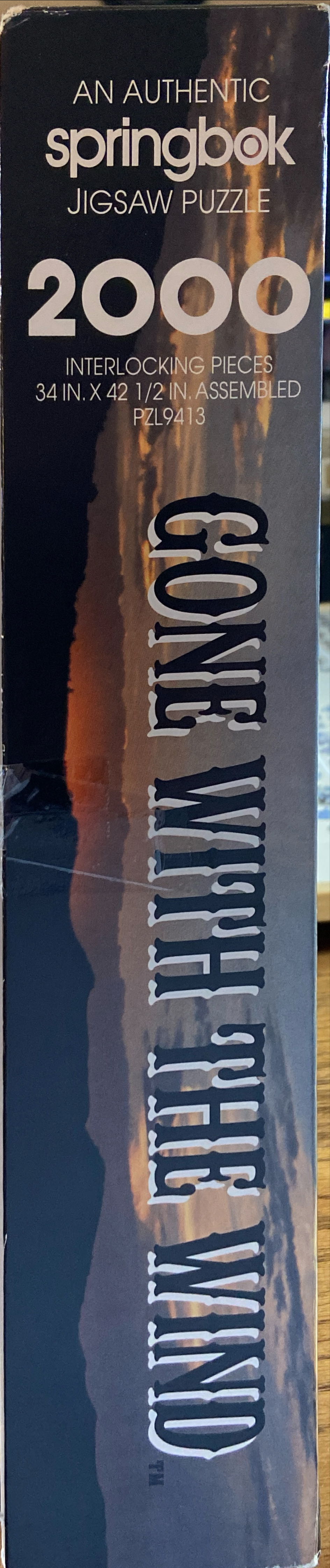 Gone With The Wind - Springbok puzzle collectible - Main Image 3