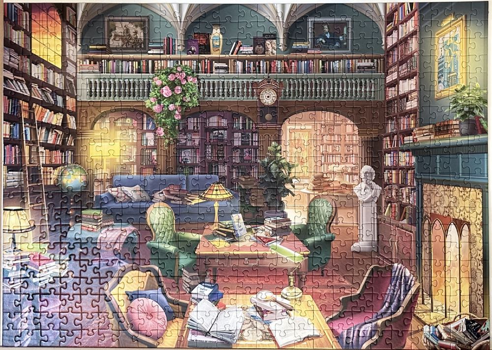 Dream Library-Jennifer - Ravensburger puzzle collectible [Barcode 4005556174591] - Main Image 4