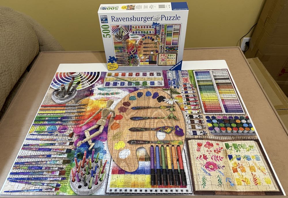 The Artist’s Palette - Ravensburger puzzle collectible [Barcode 4005556175352] - Main Image 3