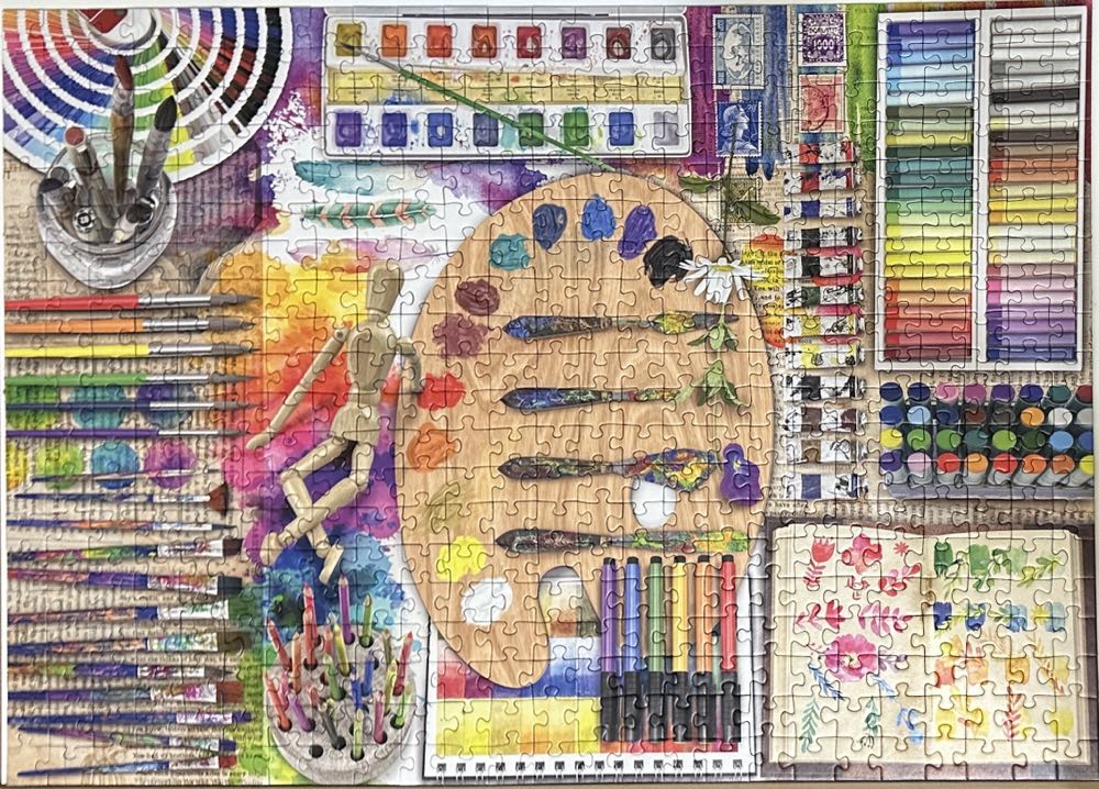 The Artist’s Palette - Ravensburger puzzle collectible [Barcode 4005556175352] - Main Image 4