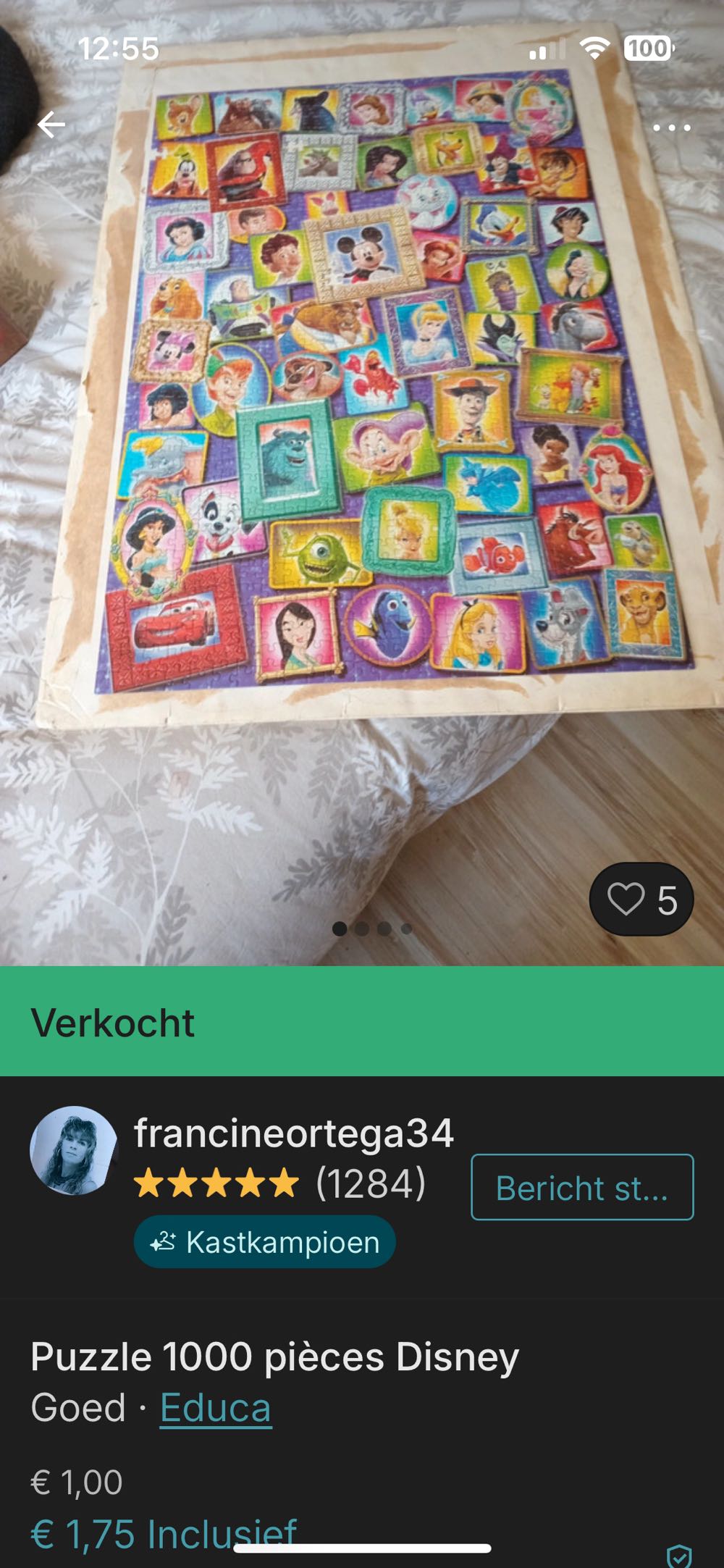 Disney Alle Caracters - Educa puzzle collectible [Barcode 8412668140738] - Main Image 4