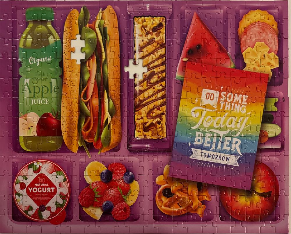 Lunch With Love & School Supplies - Cra-Z-Art puzzle collectible [Barcode 639277217899] - Main Image 2