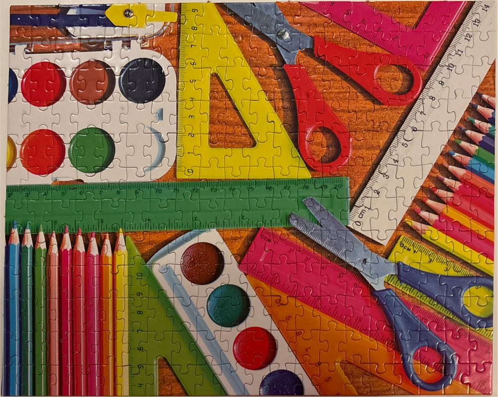 Lunch With Love & School Supplies - Cra-Z-Art puzzle collectible [Barcode 639277217899] - Main Image 3