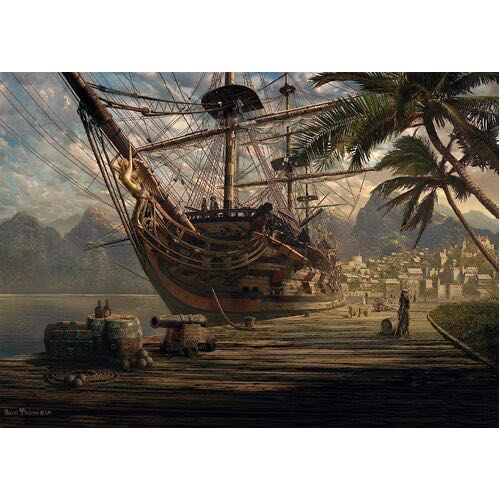Ship At Anchor - Schmidt puzzle collectible [Barcode 4001504581831] - Main Image 2