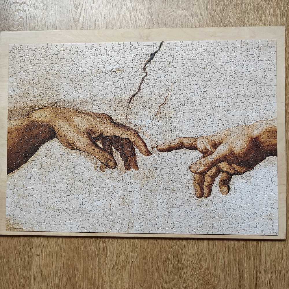 Creation Of Adam - Eurographics puzzle collectible [Barcode 628136620161] - Main Image 2