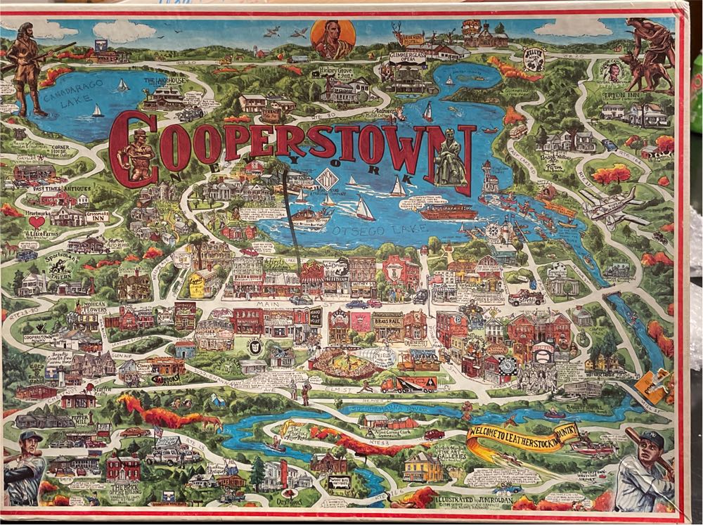 Cooperstown New York-DG - White Mountain Puzzles puzzle collectible - Main Image 2