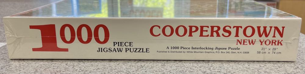 Cooperstown New York-DG - White Mountain Puzzles puzzle collectible - Main Image 4