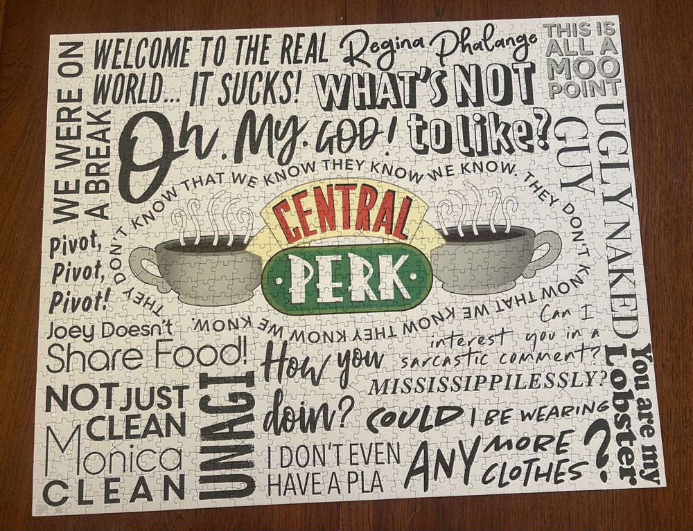 Friends Central Perk - Paladone puzzle collectible [Barcode 5055964766320] - Main Image 3