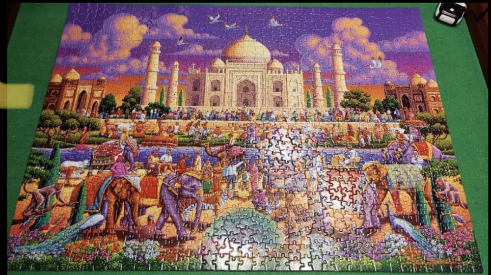 Taj Mahal - Dowdle puzzle collectible [Barcode 671095403696] - Main Image 3