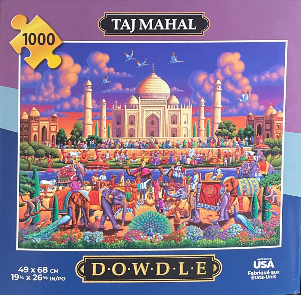 Taj Mahal - Dowdle puzzle collectible [Barcode 671095403696] - Main Image 4