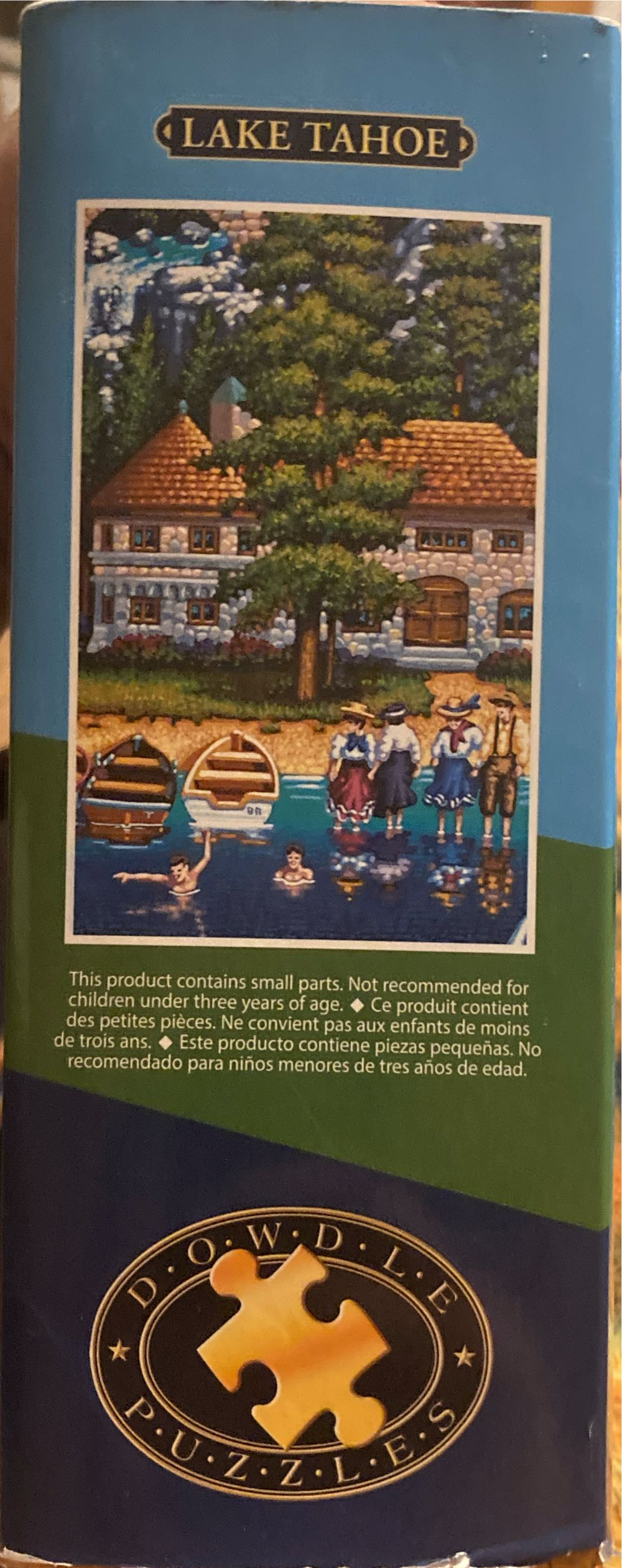 Lake Tahoe - Dowdle puzzle collectible [Barcode 671095201773] - Main Image 4