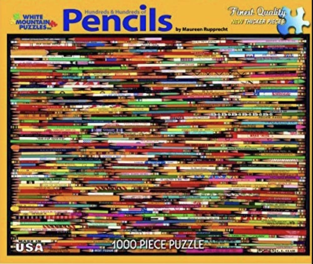 300 Piece C. Carey Art Puzzle ”vic’s Apple Orchard” Large Format 18”x24”