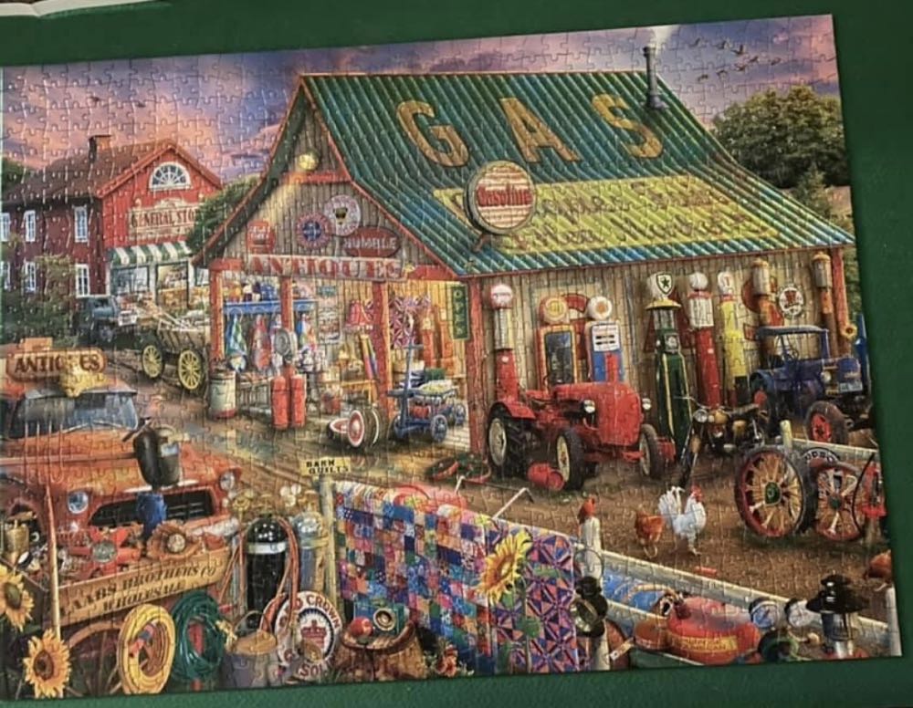 Antique Market - Buffalo 🇺🇸 puzzle collectible - Main Image 2