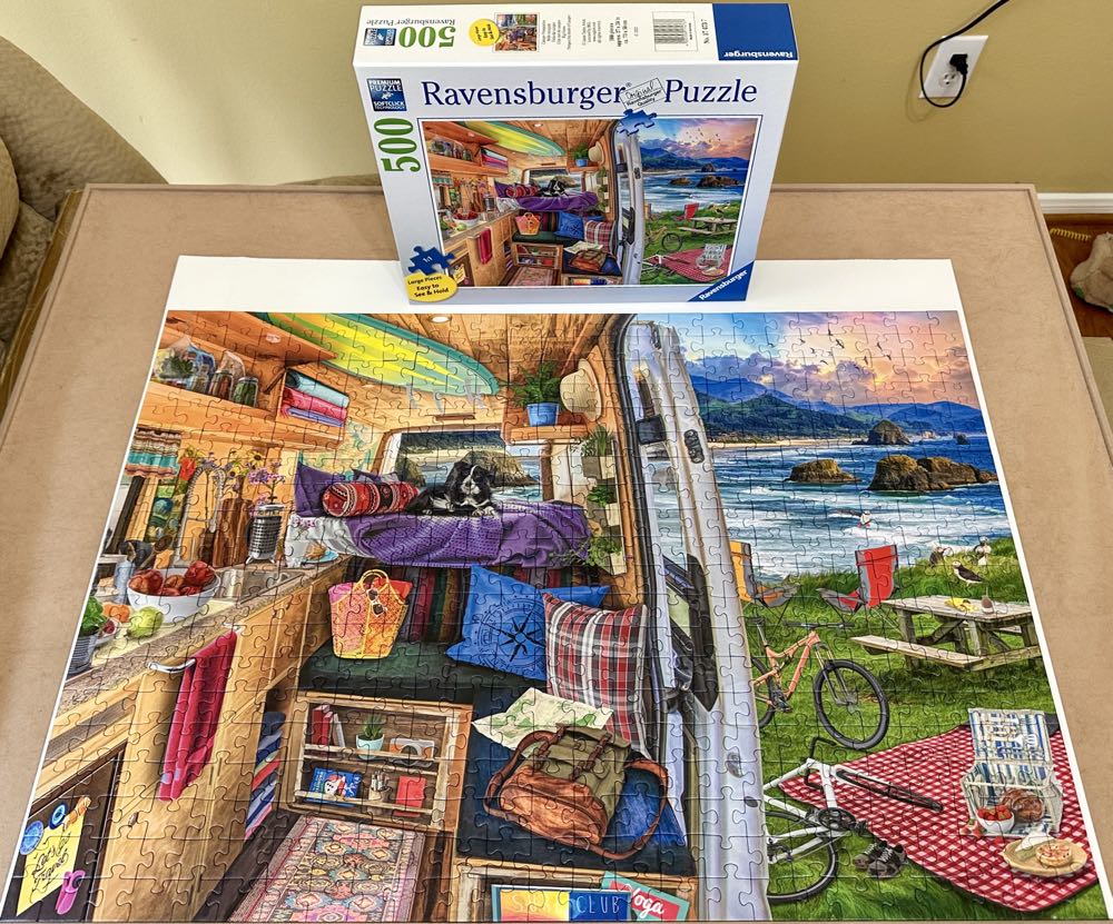 Rig Views (500) - Ravensburger puzzle collectible [Barcode 4005556174737] - Main Image 3