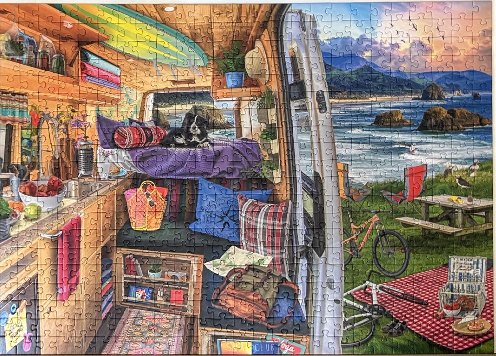 Rig Views (500) - Ravensburger puzzle collectible [Barcode 4005556174737] - Main Image 4