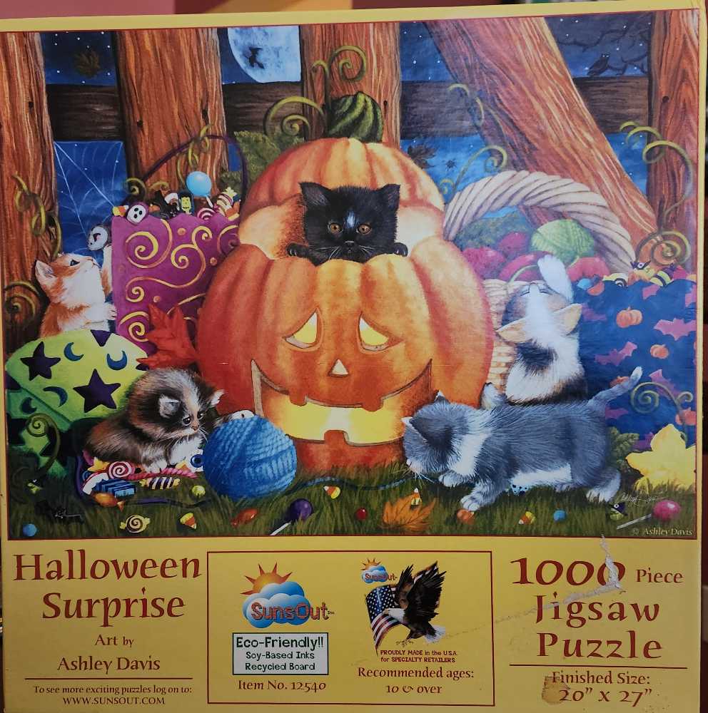Halloween Surprise Pc Jigsaw By Sunsout Pieces Sunsout Warehouse - SunsOut puzzle collectible [Barcode 79618540] - Main Image 2