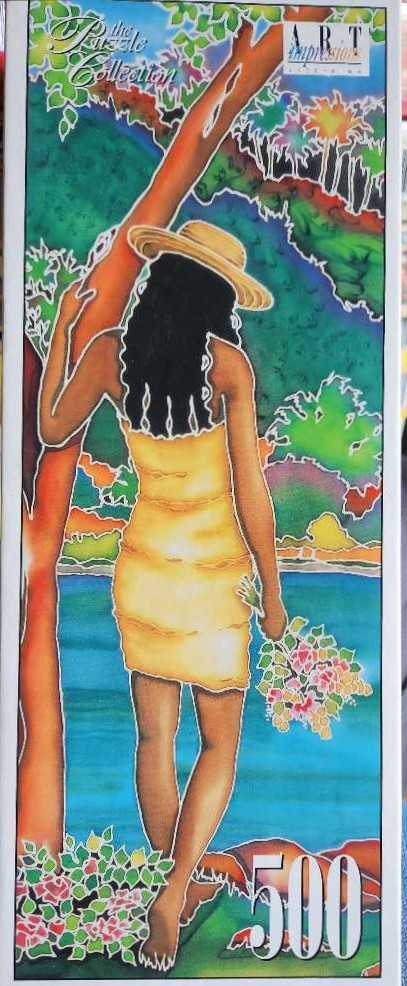 Elle Attend - Rose Art puzzle collectible - Main Image 2