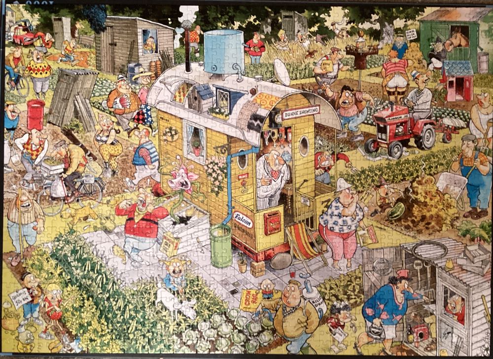I ❤️ my Allotment (Checken) - Jumbo puzzle collectible [Barcode 8710126156308] - Main Image 2