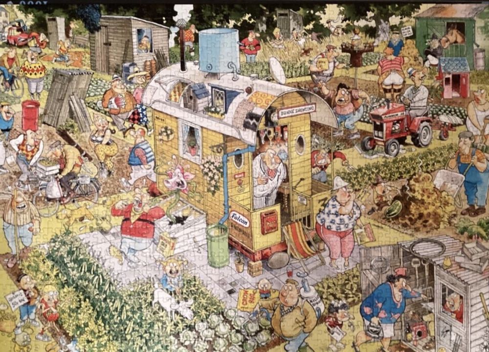 I ❤️ my Allotment (Checken) - Jumbo puzzle collectible [Barcode 8710126156308] - Main Image 3