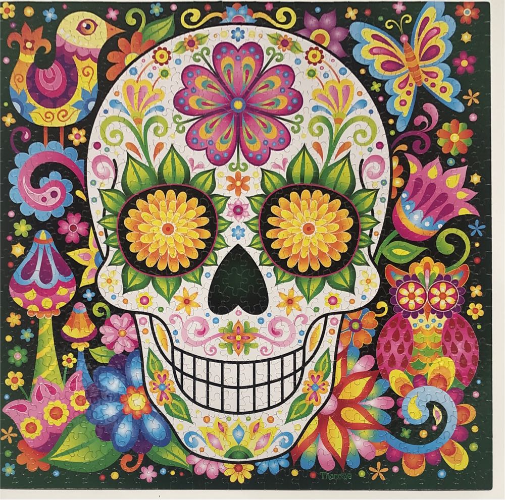 Sugar Skulls *T/S - Ceaco puzzle collectible [Barcode 021081290289] - Main Image 2