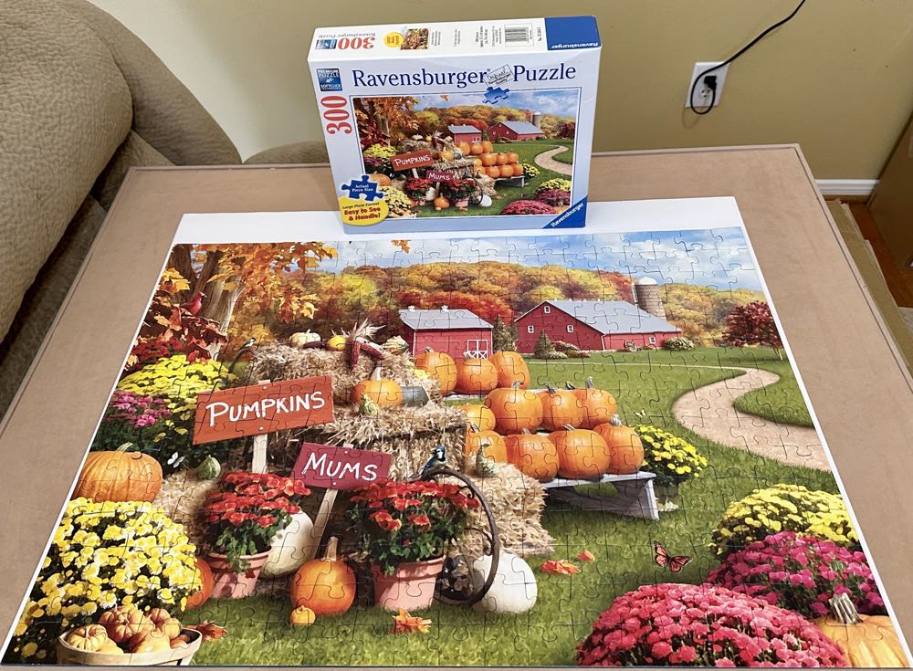 Autumn Memories (SOLD) - Ravensburger puzzle collectible [Barcode 4005556135448] - Main Image 3