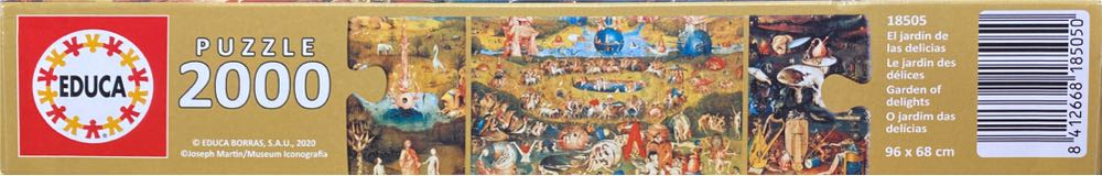 Garden Of Delights - Ravensburger puzzle collectible [Barcode 8412668185050] - Main Image 3