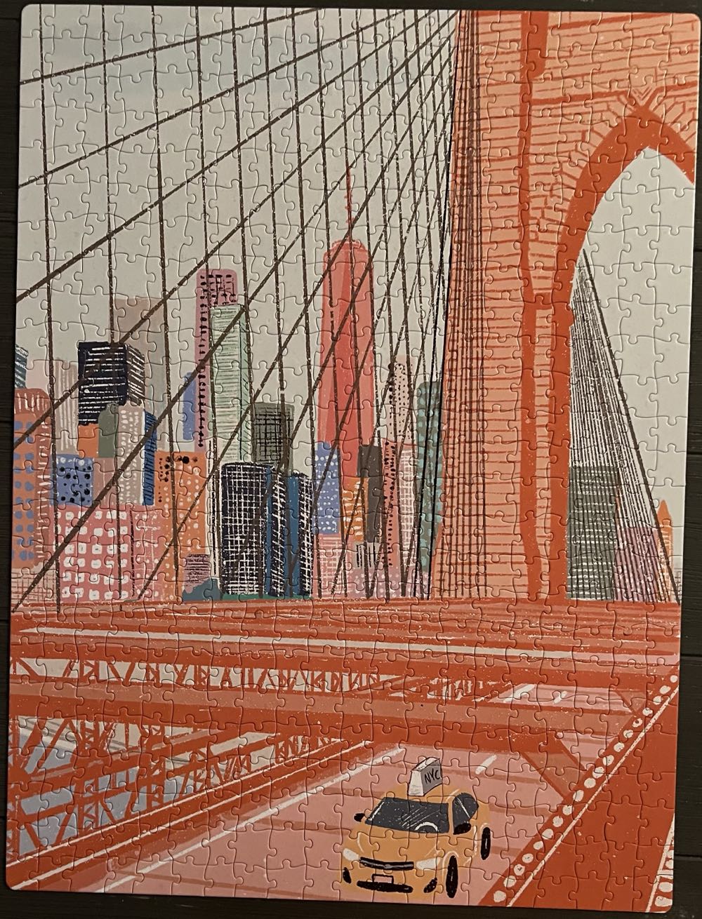 The Brooklyn Bridge - 575, 3/5/24-SOLD - Eccolo Ltd. puzzle collectible [Barcode 826635265016] - Main Image 2