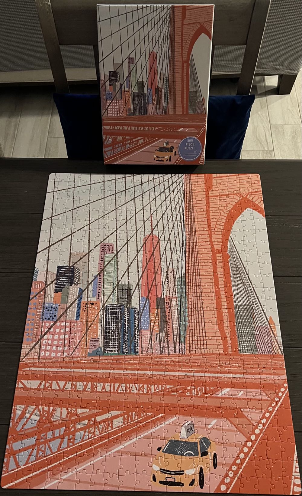 The Brooklyn Bridge - 575, 3/5/24-SOLD - Eccolo Ltd. puzzle collectible [Barcode 826635265016] - Main Image 3