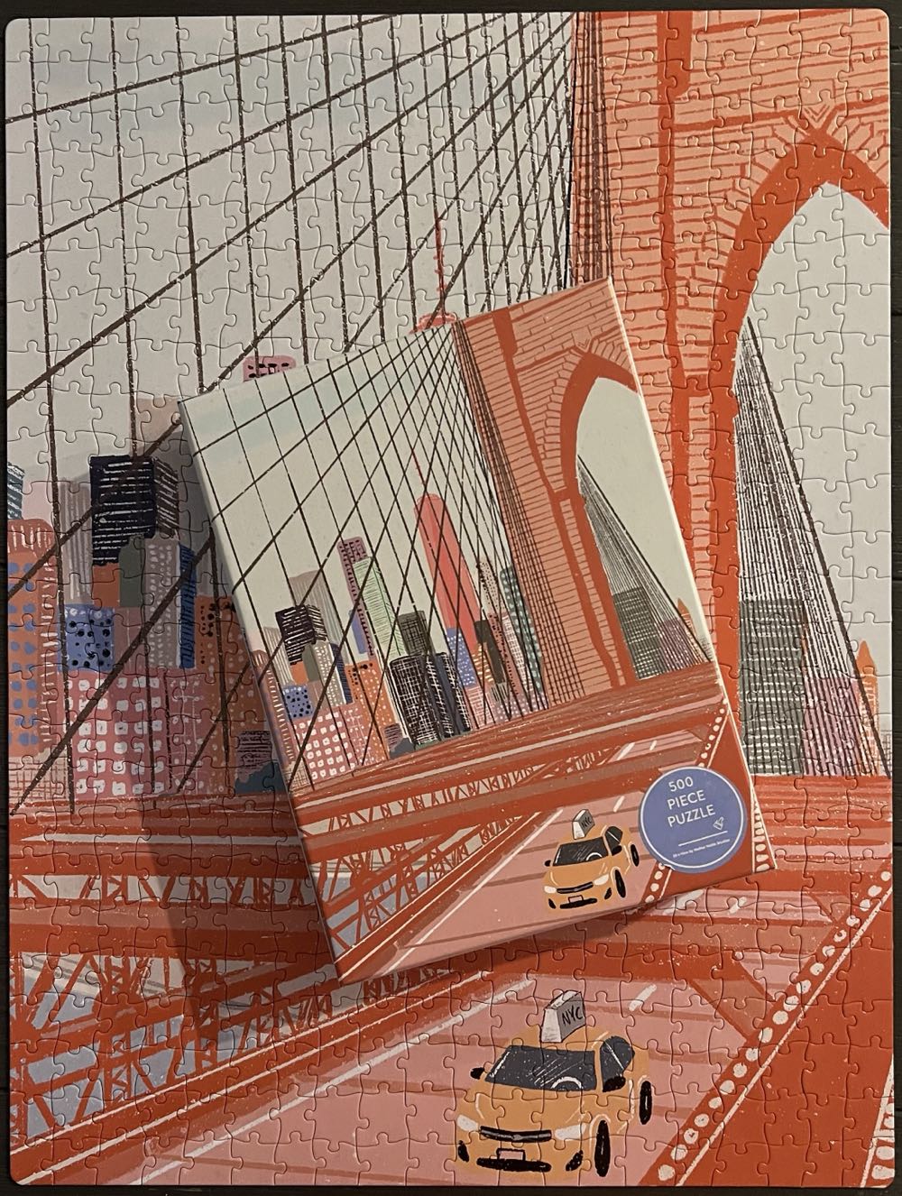 The Brooklyn Bridge - 575, 3/5/24-SOLD - Eccolo Ltd. puzzle collectible [Barcode 826635265016] - Main Image 4