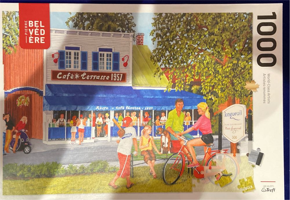 Summer In Longueuil Pieces Pierre Belvedere - Pierre Belvédère puzzle collectible [Barcode 061152670893] - Main Image 3