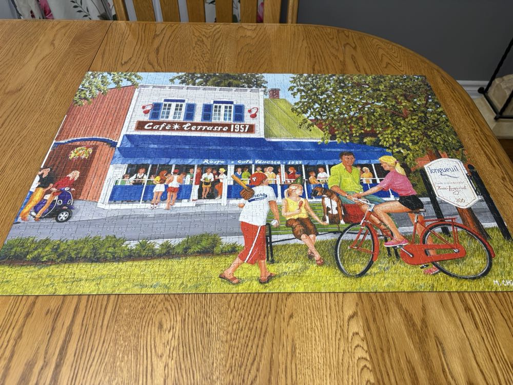 Summer In Longueuil Pieces Pierre Belvedere - Pierre Belvédère puzzle collectible [Barcode 061152670893] - Main Image 4