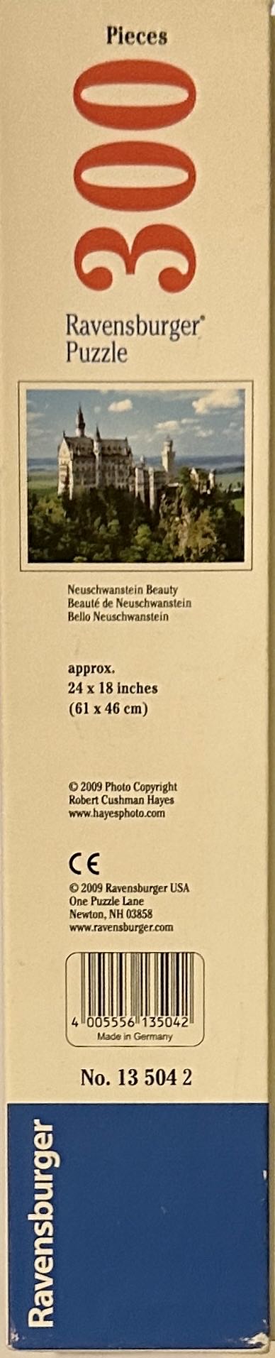 Neuschwanstein Beauty - Ravensburger puzzle collectible [Barcode 4005556135042] - Main Image 2