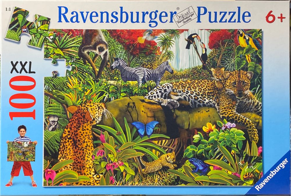 Wild Jungle - Ravensburger puzzle collectible [Barcode 4005556107810] - Main Image 2